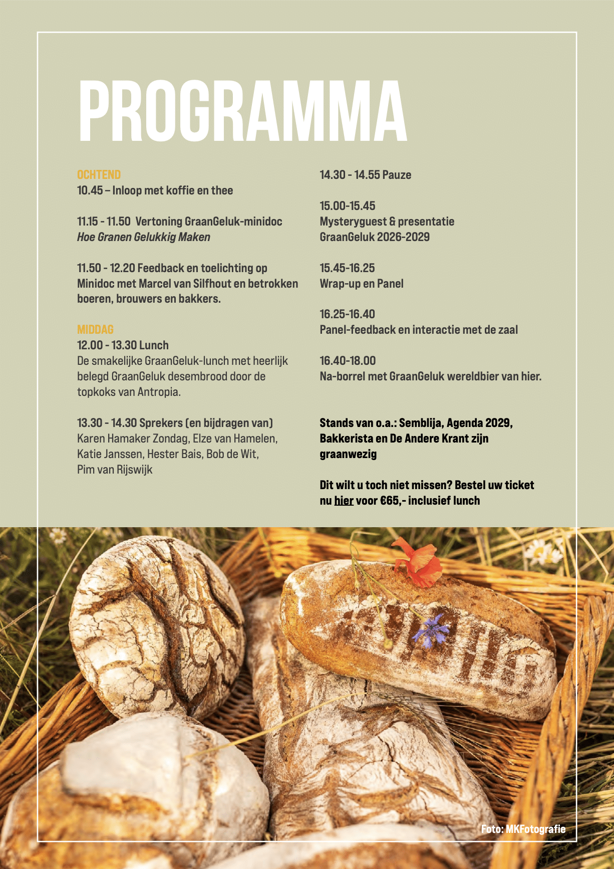 Programma GraanGeluk Symposium 29 November 2025