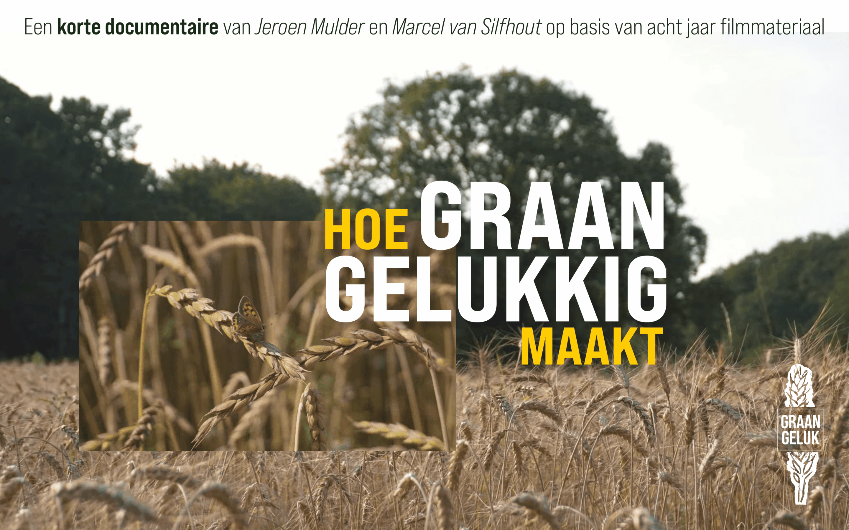 Poster Documentaire Hoe Graan Gelukkig Maakt